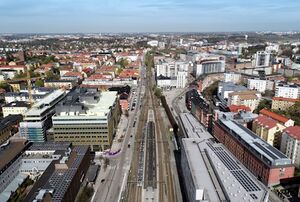 View of Oxniehärad to the west.