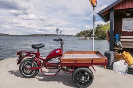 SeMo45 cargo moped