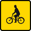 PE33: Cycling road, other vehicles and pedestrians allowed.