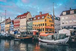 Nyhamn, one of the more iconic parts of Östervallen's New Town.